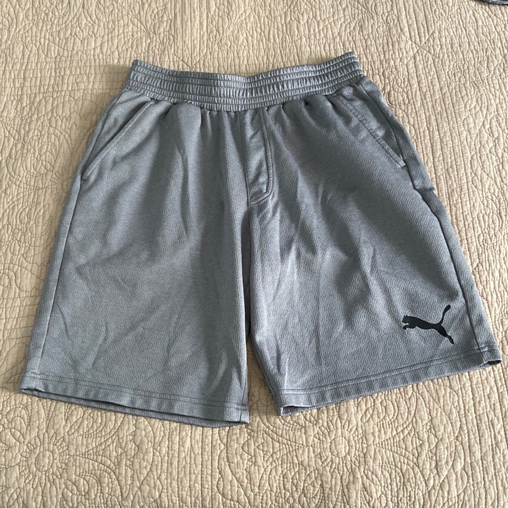 Gray Puma Shorts Medium